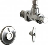 Chicago Faucets 1023-ABCP Angle Stop Fitting